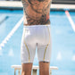 Finis Rival Jammer White (veľk. 22- pas 80-92 sm)
