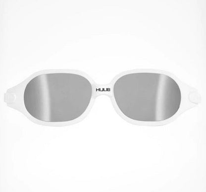 HUUB Retro Schwimmbrille Weiß