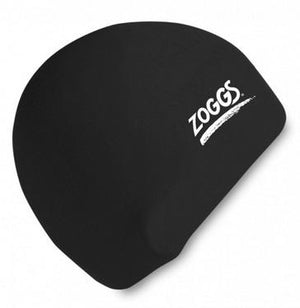 Zoggs Silicone Swimming Cap Black