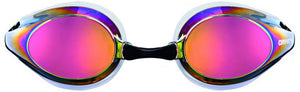 Arena Tracks Mirror Goggles White