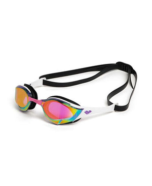 Arena Cobra Edge Swipe Mirror Racing-White/Pink
