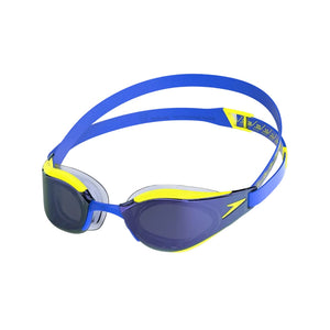 Speedo Fastskin Hyper Elite Mirror Goggles Blue/Yellow