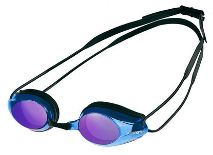 Arena Tracks Mirror Schwimmbrille Schwarz-Blau