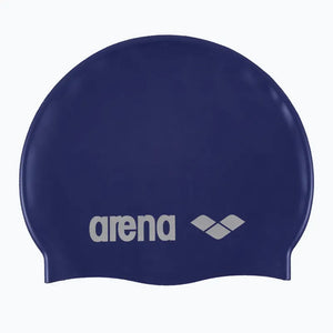 Arena Classic Silicone Cap Denim-Silber