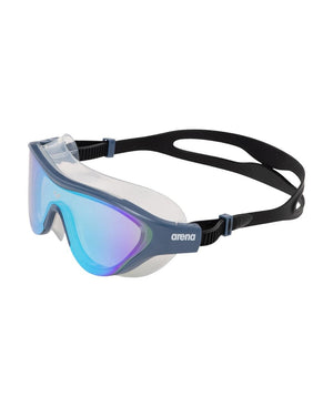Arena The One Mask Mirror Blue-Grey