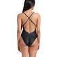 Arena Damen Losange Graphic Badeanzug