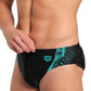 Arena Herren Badehose Graphic Black-Water