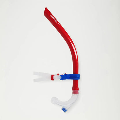 Speedo Mittelschnorchel Rot/Blau
