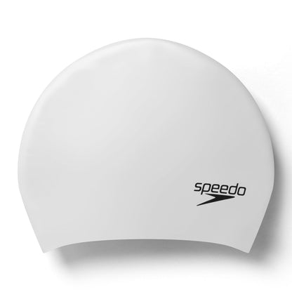 Speedo Langhaar-Badekappe Silber