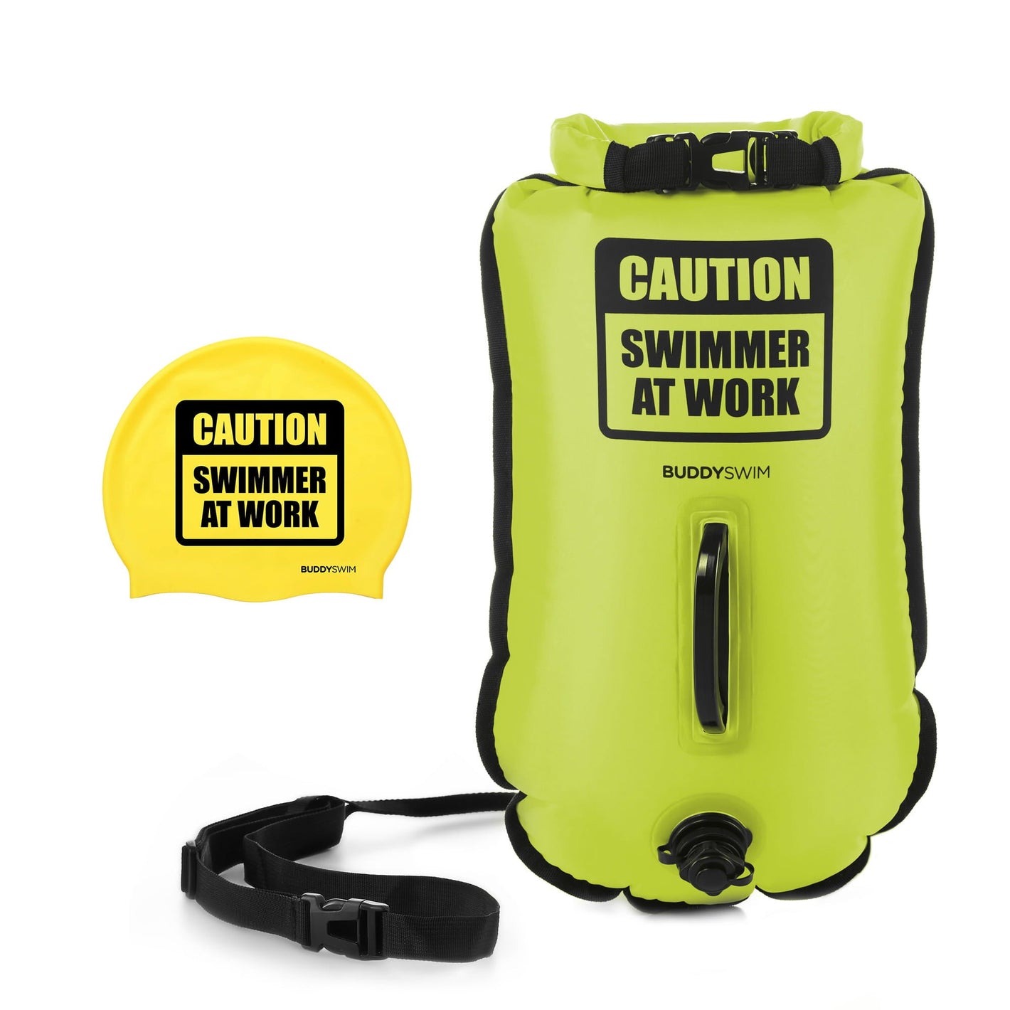 BuddySwim Drybag CSW 28 Liter Schwimmboje Gelb