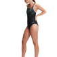 Speedo DIGI PLMT Bademode Schwarz/Grün