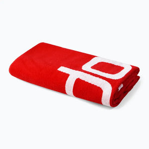 Speedo Logo Handtuch Rot