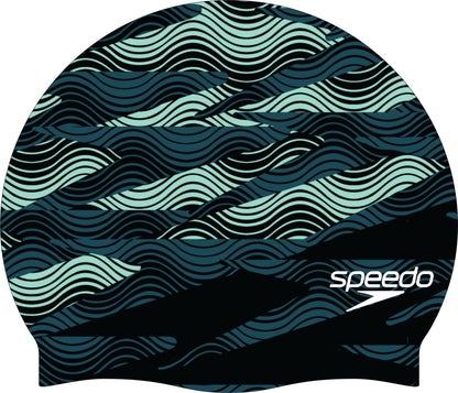 Speedo Printed Silicone Cap