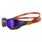 Speedo Fastskin Pure Focus Mirror Schwimmbrille Orange-Grün