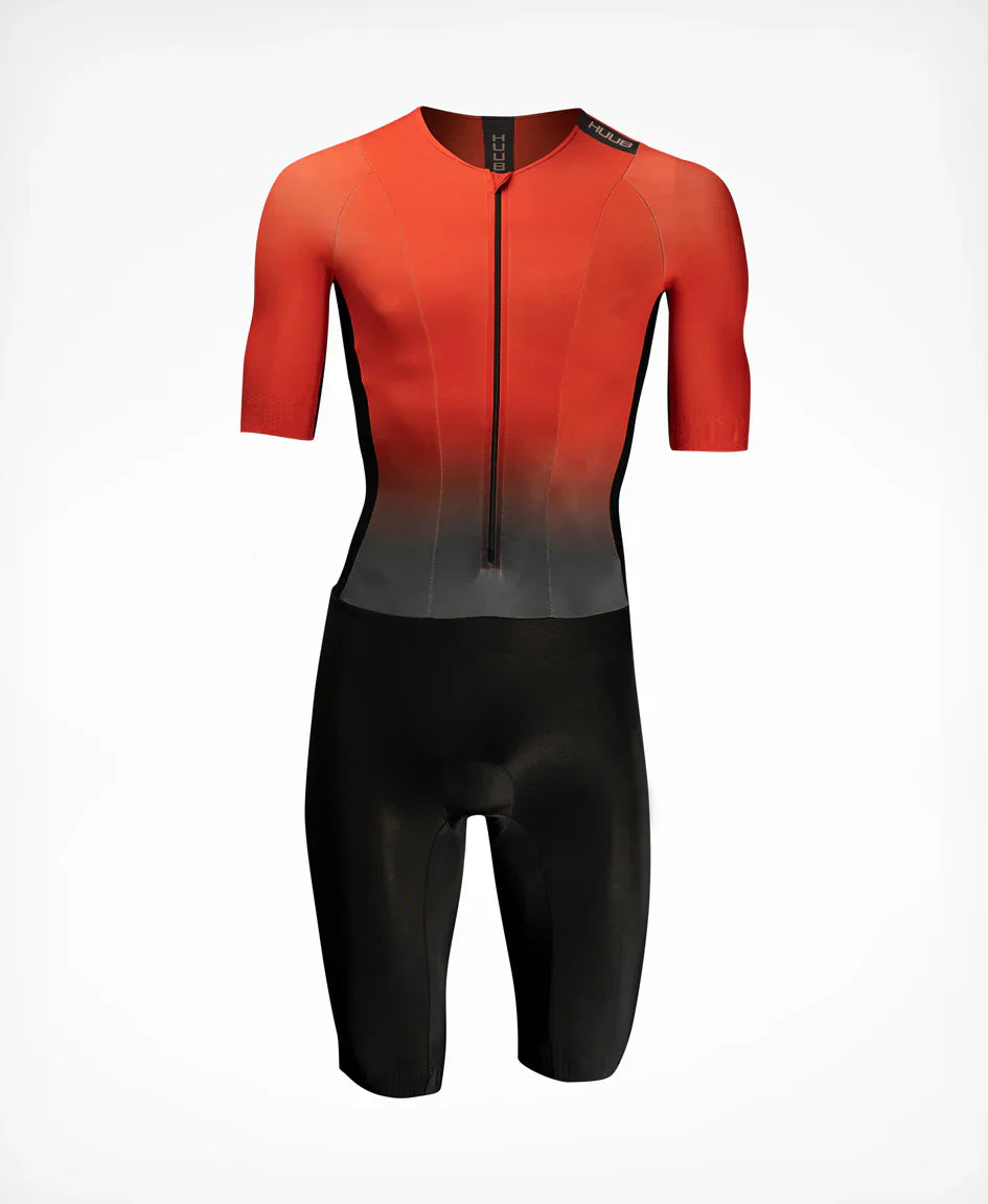 Herren-Triathlonanzug HUUB Collective TriSuit Schwarz/Rot