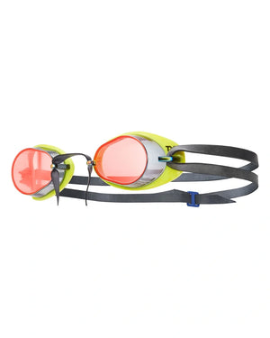 TYR SOCKET ROCKETS 2.0 SCHWIMMBRILLE VERSPiegelt Rot/Gelb
