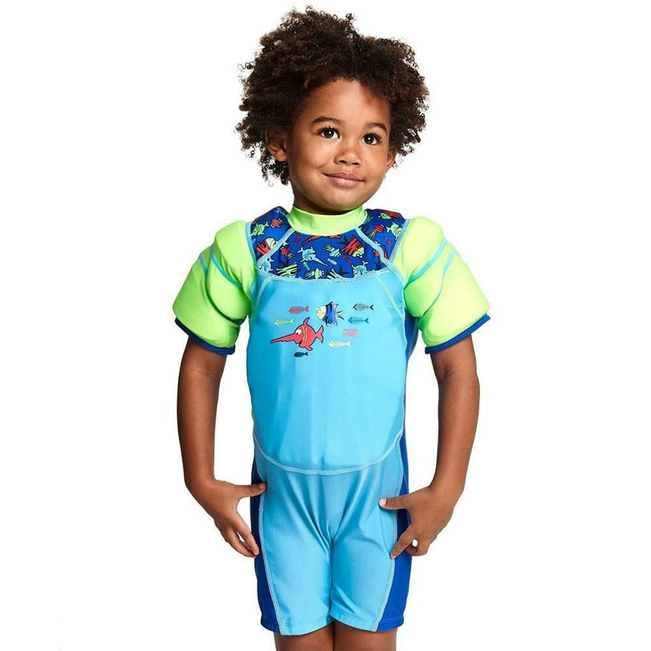 Zoggs Sea Saw Schwimmflügelanzug Blau
