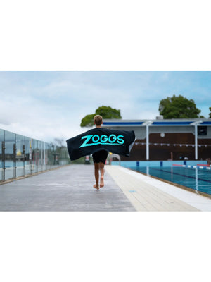 Zoggs Swimming Pool Towel Black