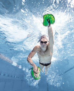 Arena Vortex Evolution Handpaddel Grün-Schwarz