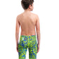 Arena Powerskin ST Next Jammer Jr Snake Green Badeshorts für Jungen