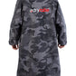 Dryrobe Schwimmmantel Schwarz/Cam (Gr. L)