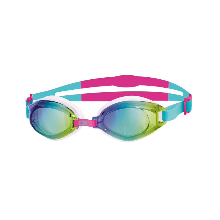 Zoggs Endura Mirror Schwimmbrille Aqua Pink