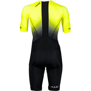 Pánsky triatlonový oblek HUUB Commit Long Course TriSuit Fluo/Yellow