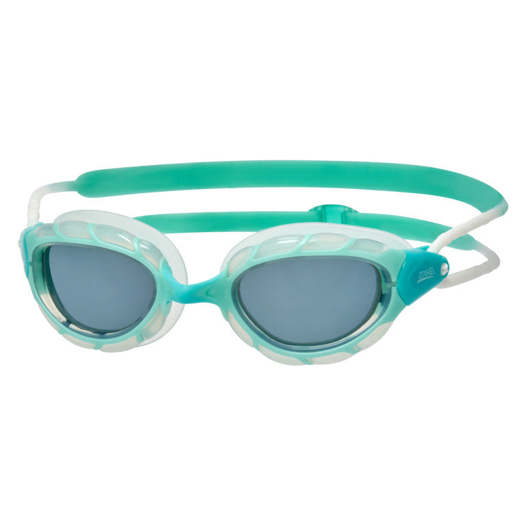 Zoggs Predator Schwimmbrille Grün Klar (Regular bis Schmaler)
