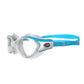 Speedo Futura Biofuse Schwimmbrille Damen Blau/Klar