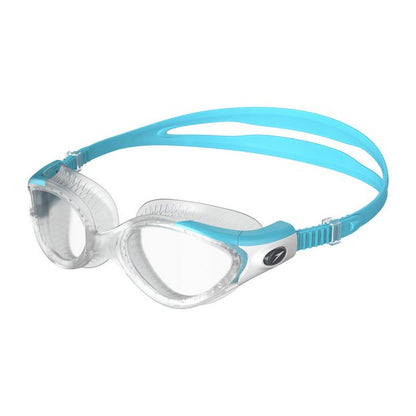 Speedo Futura Biofuse Schwimmbrille Damen Blau/Klar