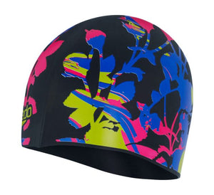 Speedo Junior Slogan Cap Schwarz (6-14 Jahre)