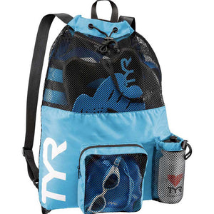 TYR Big Mesh Mummy Bag Blau