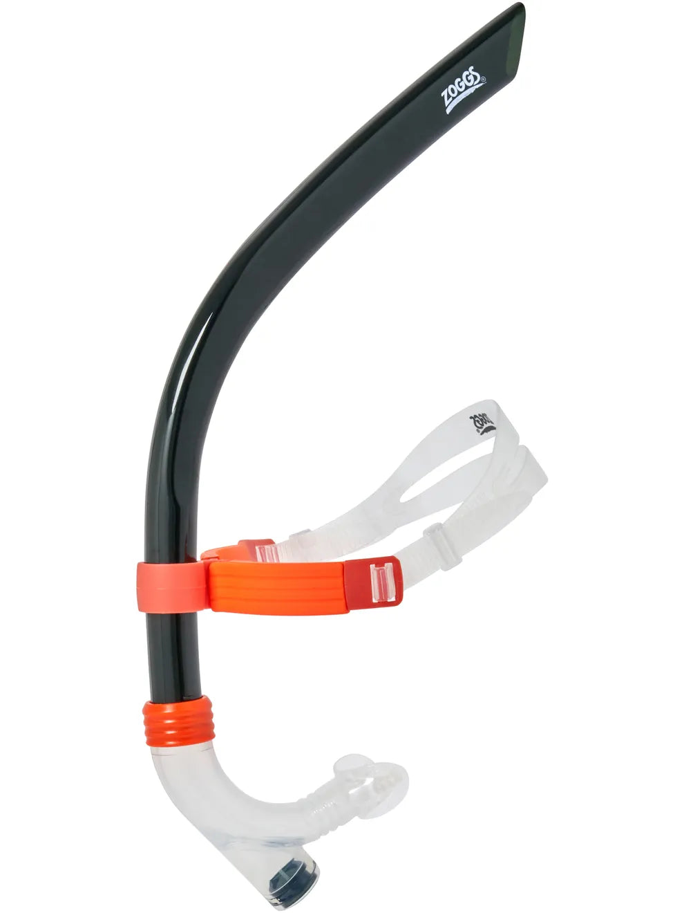 Zoggs Center Line Schnorchel Schwarz/Orange