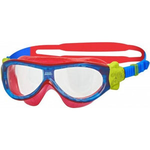 Zoggs Phantom Junior Maske Blau/Rot (6-14 Jahre)