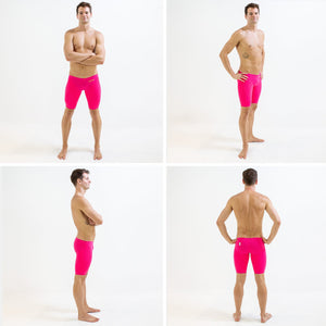 Finis Male Fuse Jammer Hot Pink