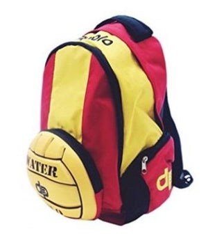 Diapolo Wasserball gelb-roter Rucksack